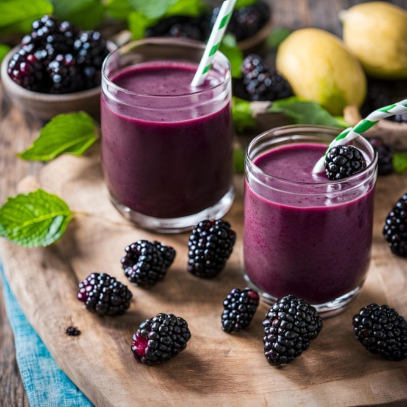 Jual 1 LITER JUICE JUS MIXBERRY 2 BUAH (STRAWBERRY-BLACKBERRY) DIKEMAS ...