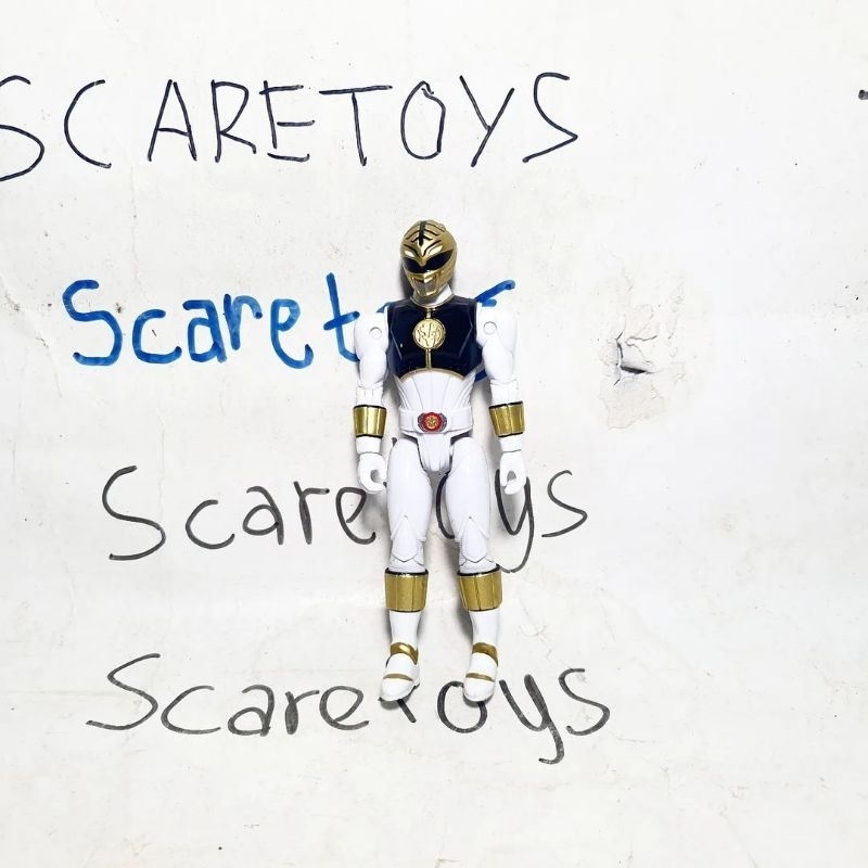 Jual Power Rangers Mighty morphin the movie white ranger putih tommy ...