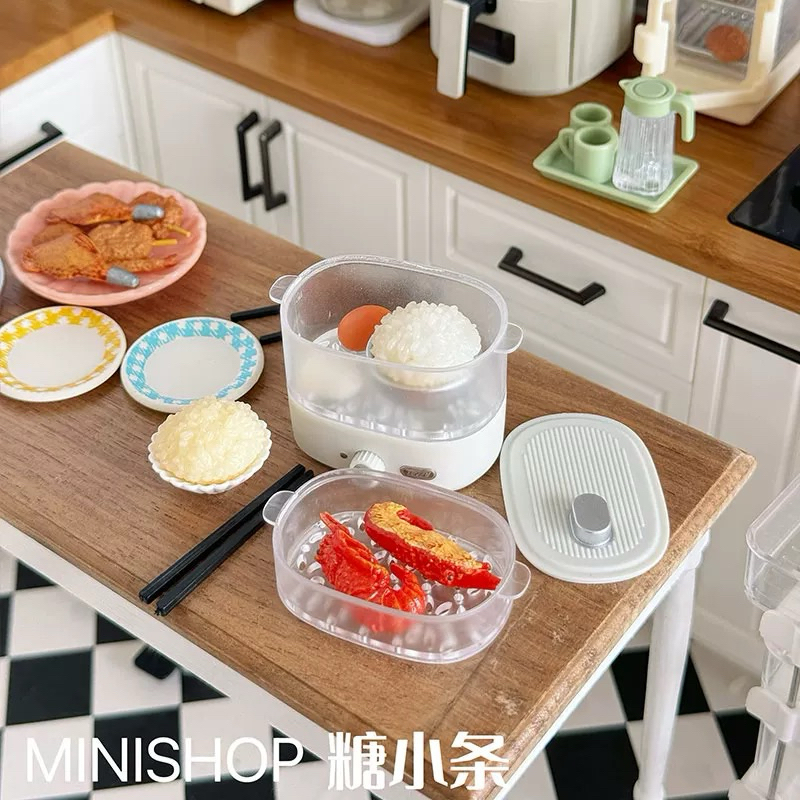 Jual Miniature Pengukus Makanan Mini Steamer Alat Kukus Serbaguna ...