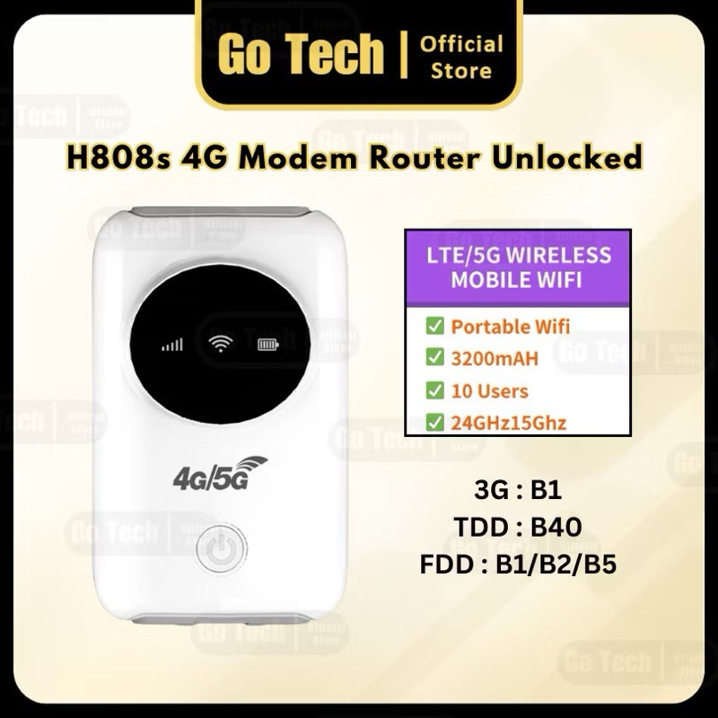 Jual H808s 4G Modem Router Unlocked Modem Mifi Hotspot Portable ...