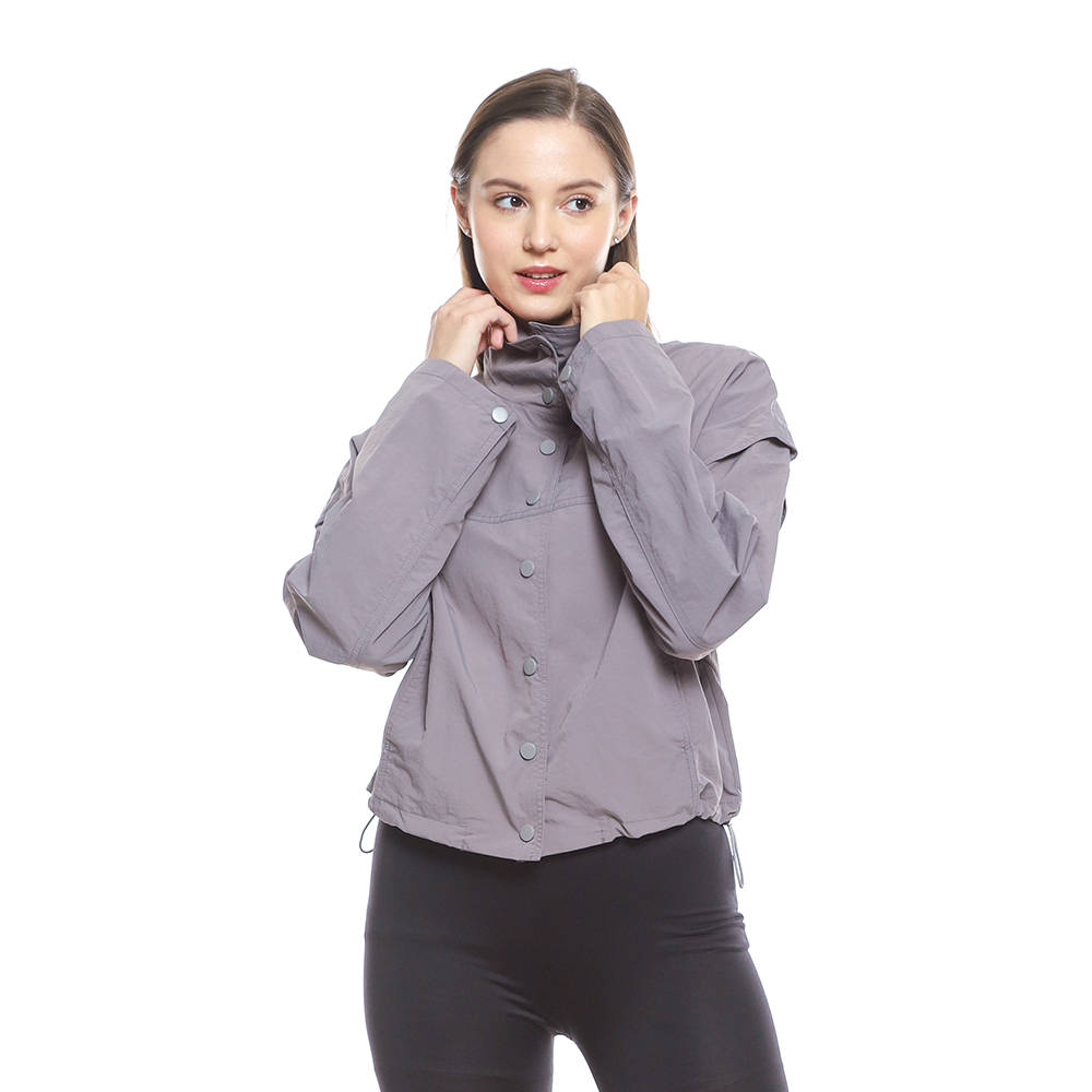 Veste Bomber Parachute Cirée Troubled Waters - Taille S, Vert, Coupe-vent, Style M65