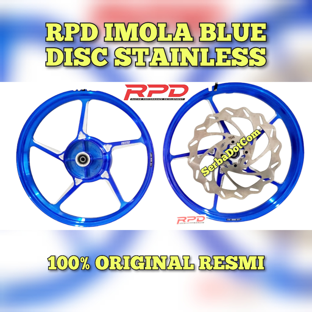 Jual RPD CASTING CNC VELG RPD IMOLA SERIES ORIGINAL JUPITER Z MX KING ...