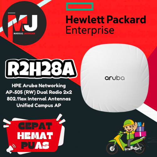 Jual ARUBA R2H28A AP-505 (RW) Dual Radio Internal Antennas Unified AP ...