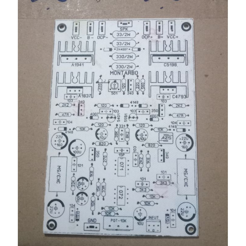 Jual PCB Fiber Power Raksasa Montarbo Italy | Shopee Indonesia