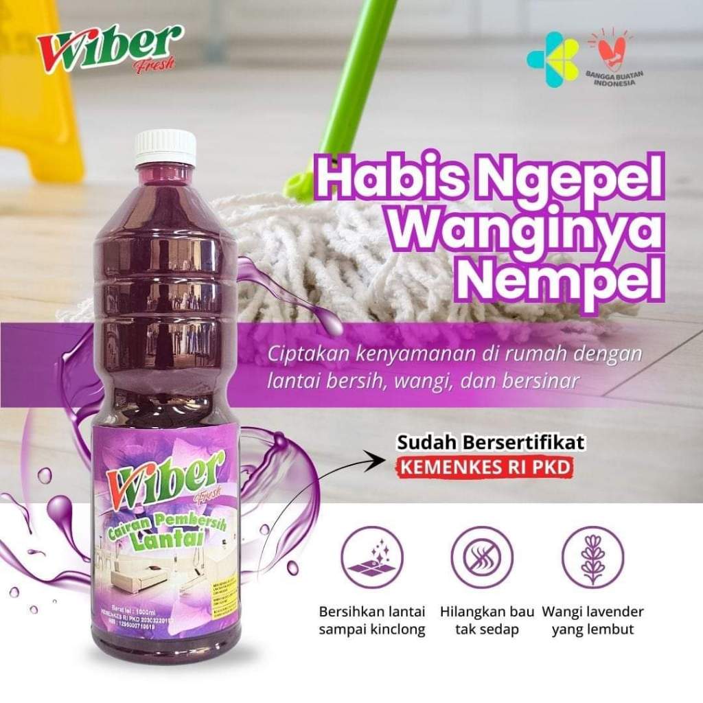 Jual Pembersih lantai Wiber Fresh, Karbol Wangi Karbol Sereh Karbol ...