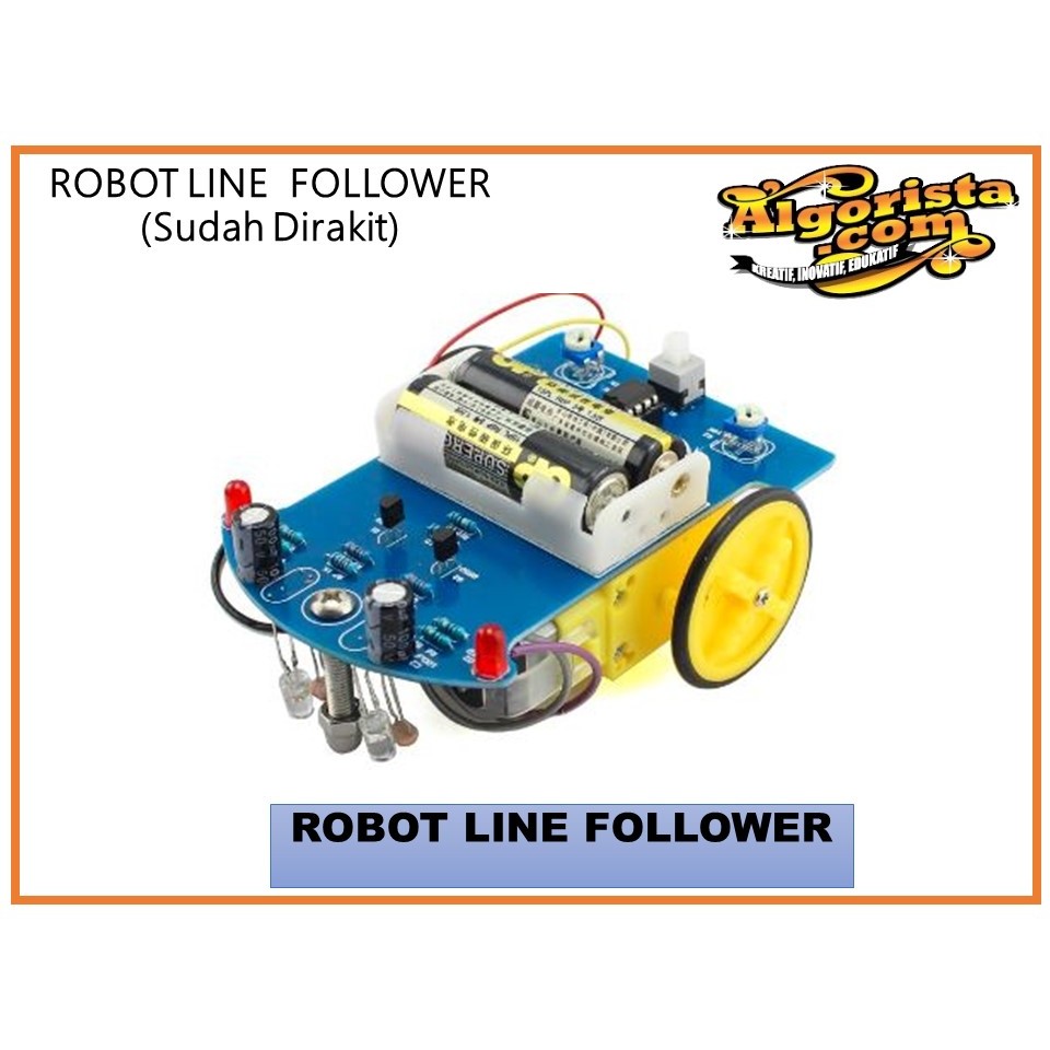 Robot line follower (SUDAH DIRAKIT)