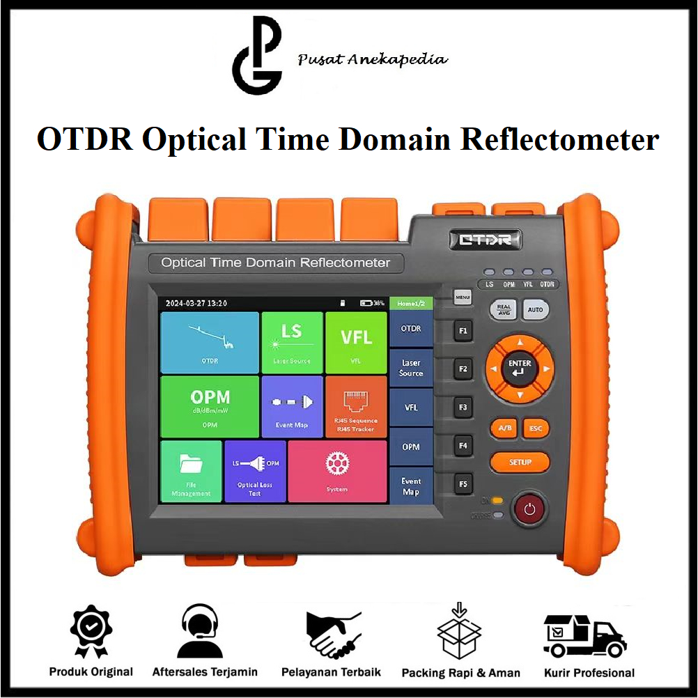 Jual OTDR Optical Time Domain Reflectometer - Pengujian Multifungsi ...