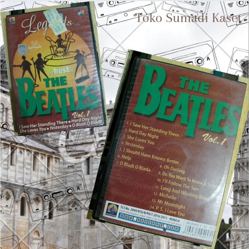 Jual VCD the Beatles cover vol 1 produksi akurama record | Shopee Indonesia