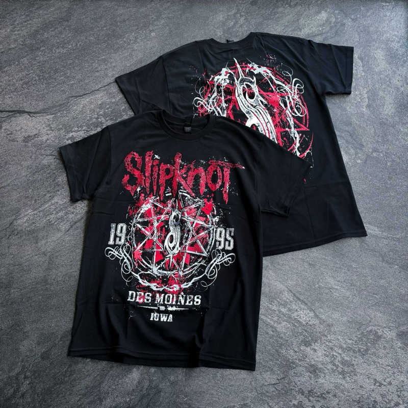 Sweatshirt Officiel Slipknot Iowa - Produit Licencié Bravado - Coupe Classique, Col Tissé, 241 G - Merchandising Groupe