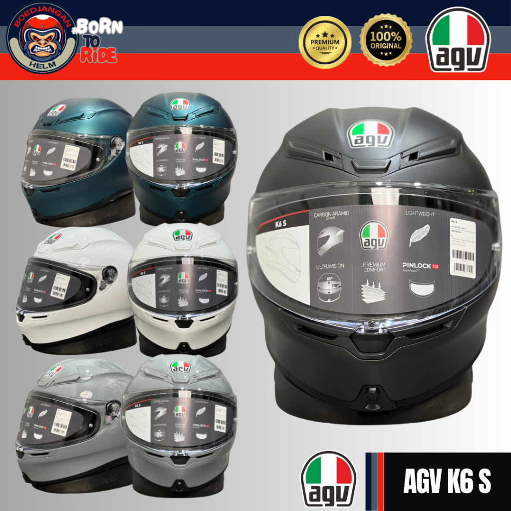 AGV K6 アジアンフィット Mサイズ □AGV K6 アジアンフィットMサイズ