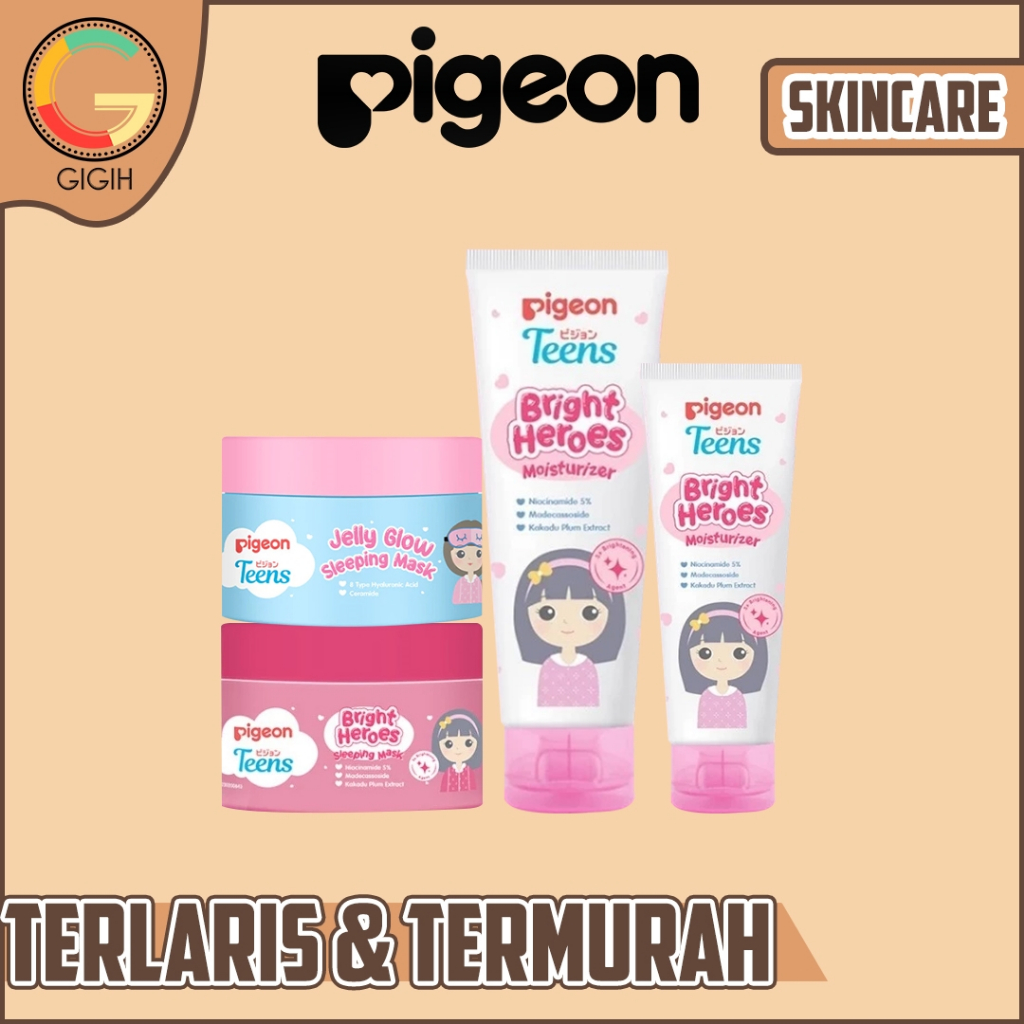 Jual PIGEON TEENS JELLY GLOW & BRIGHT HEROES SEREIS ( SLEEPING MASK ...