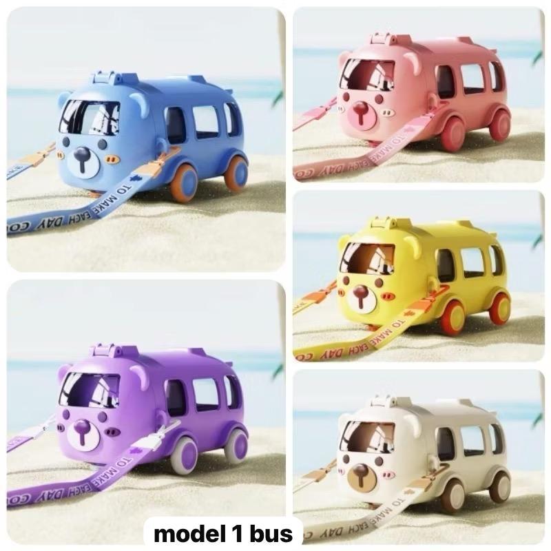 Jual Botol Minum Bentuk Mini Bus 500ml / Botol Air Bentuk Mobil / Botol ...
