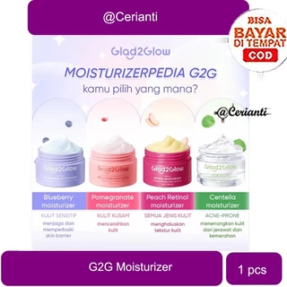 Glad2glow Brightening Moisturizer Pomegranate Niacinamide