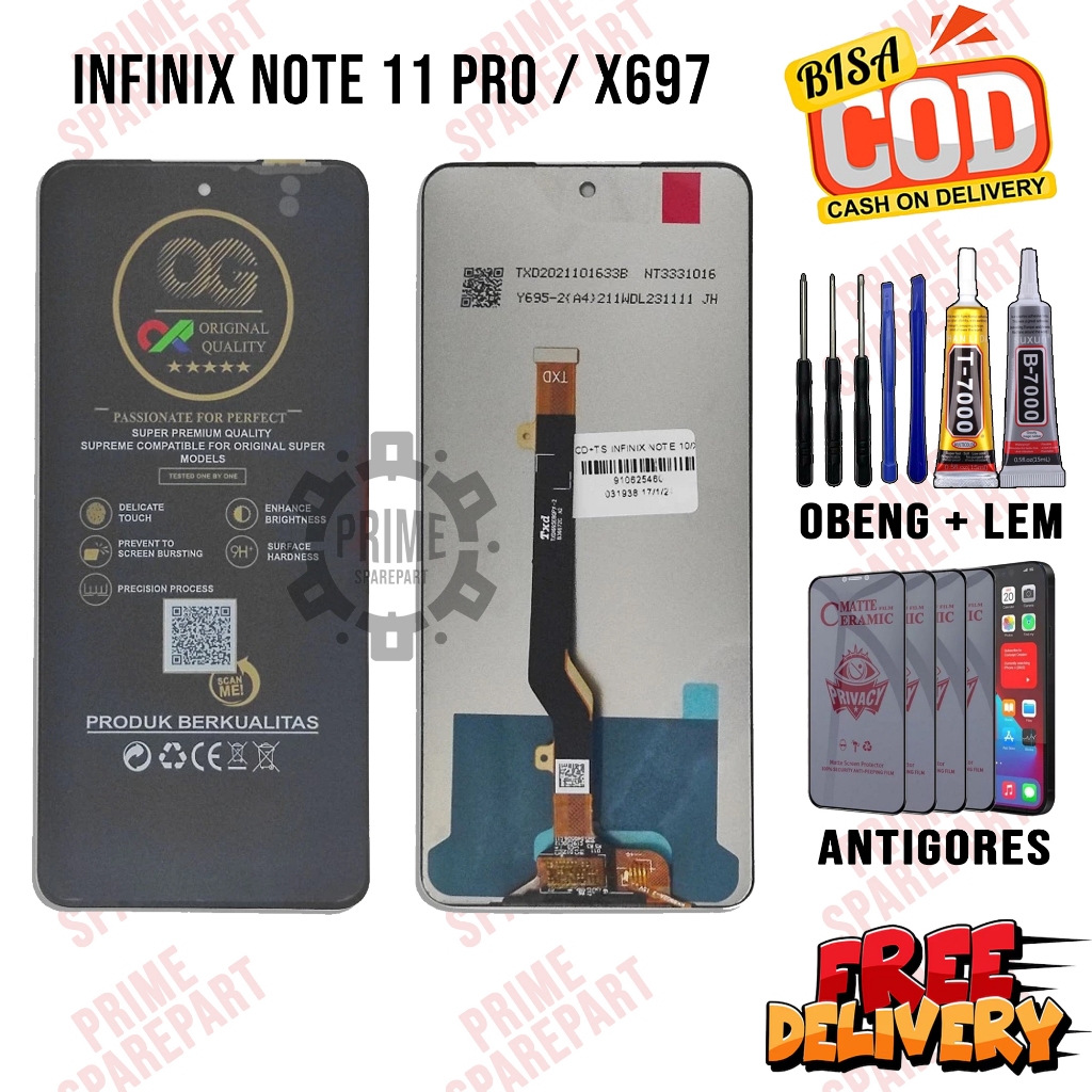 Jual Lcd INFINIX NOTE 11 PRO / X697 Original Oem Lcd Touchscreen ...