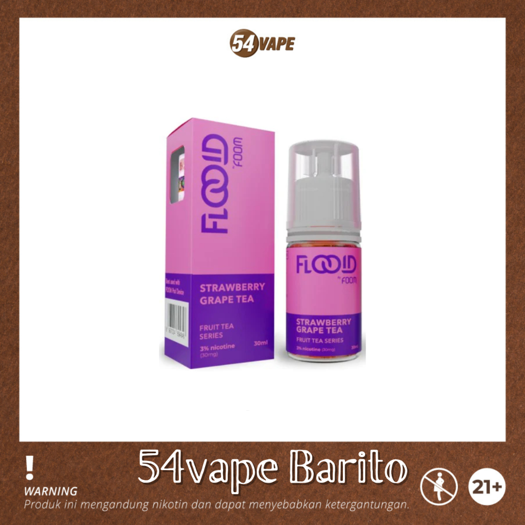 Jual Foom Strawberry Grape Tea Salt Nic 30ml 30mg | Shopee Indonesia