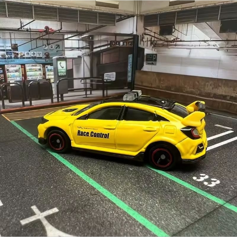 Voiture Miniature Takara Tomica N°120 Honda Civic Type R Race Control - Neuf Du Japon
