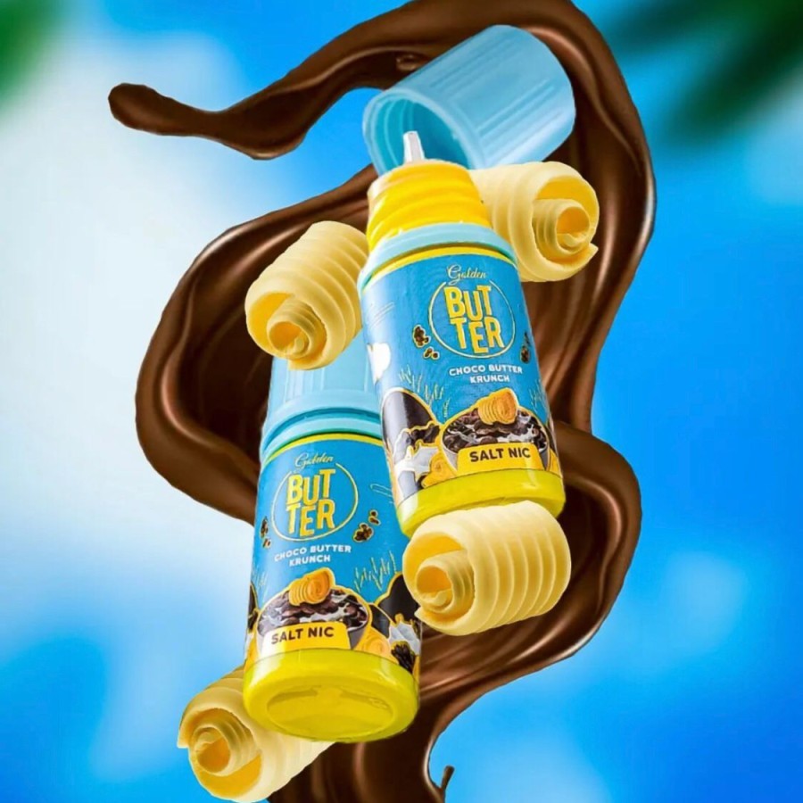 Jual LIQUID GOLDEN BUTTER V3 CHOCO BUTTER KRUNCH SALT NIC 30ML ...