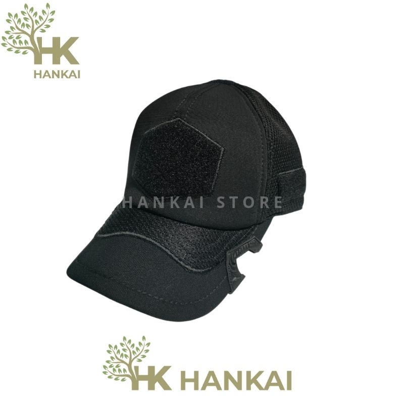 Jual Topi Tactical Coak Hitam Ripstop Kombinasi Double Mess Jaring ...