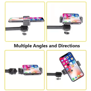 KUKE Overhead Tripod Armstand Phone Holder Universal Stand Meja Live Streaming Vlog Konten