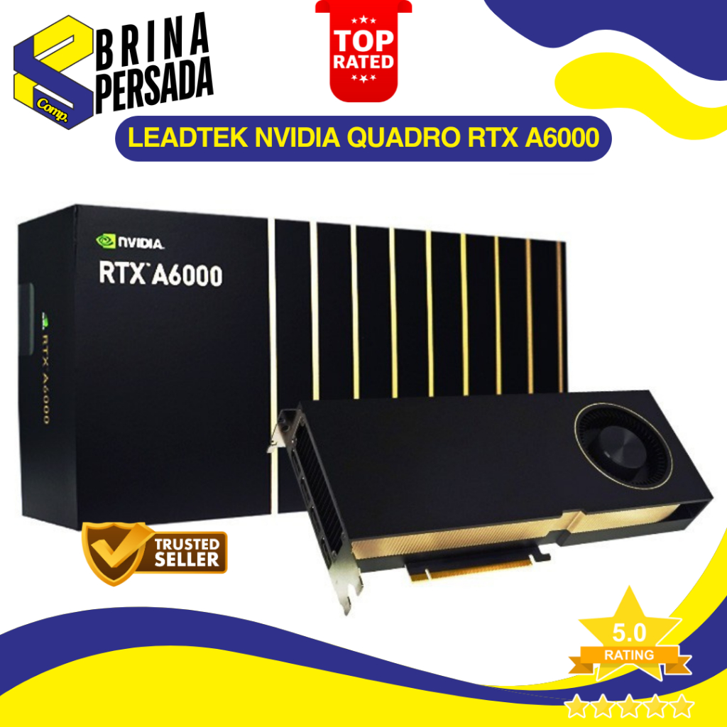 Jual LEADTEK NVIDIA QUADRO RTX A6000 48GB GDDR6 | Shopee Indonesia