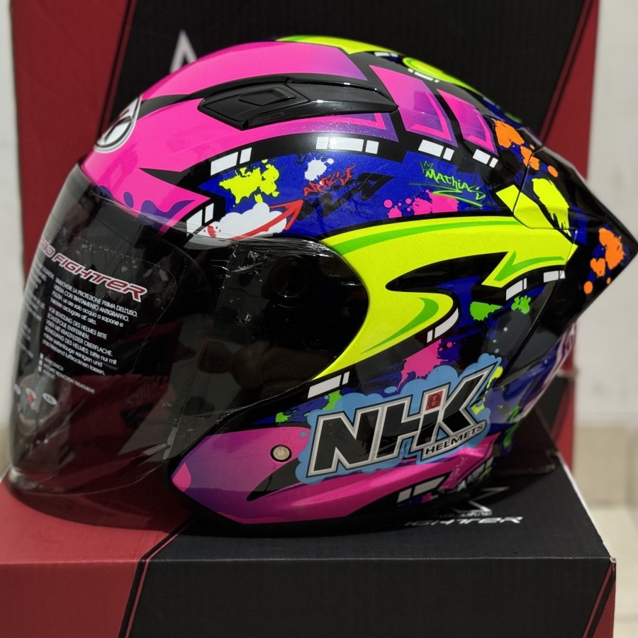 Jual NHK R1 ELITE - RIDER REPLIKA MATHIAS TAMBURINI - SINGLE VISOR ...