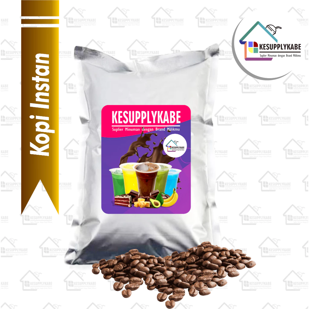 Bubuk Kopi Instan Tanpa Ampas / Instant Coffee Tekokabee