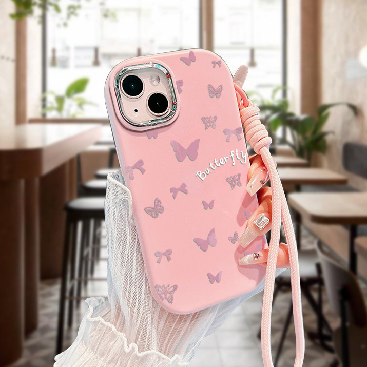 Jual TPU Case kupu kupu Casing Pink Butterfly Case iPhone 11 PRO