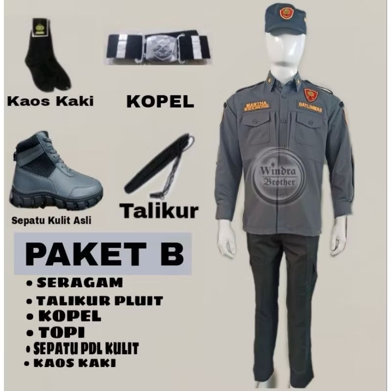 Jual SERAGAM LINMAS SERAGAM SATLINMAS TERBAIK | Shopee Indonesia