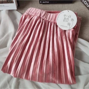 Rok Plisket Bludru Import Rok Bludru Wanita Muslim
