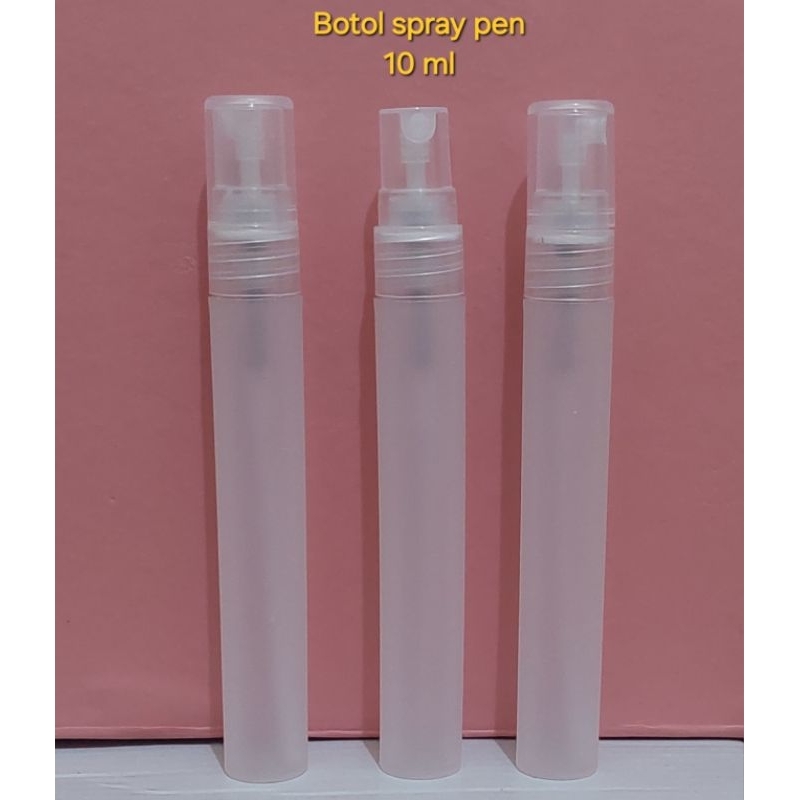 Jual ( Paket 5pcs ) Botol spray pen doff putih | Botol parfum | Botol ...