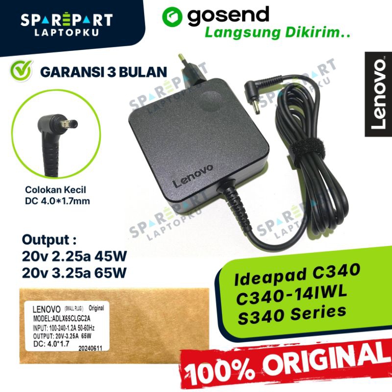 Câble Prise DC Jack Pour Lenovo Ideapad S340-14IWL S340-14API - Remplacement Chargeur