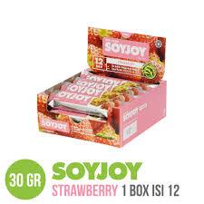 Jual SOYJOY STRAWBERRY 30 gr - 1 Box (12 Bar) [Expired September 2025 ...