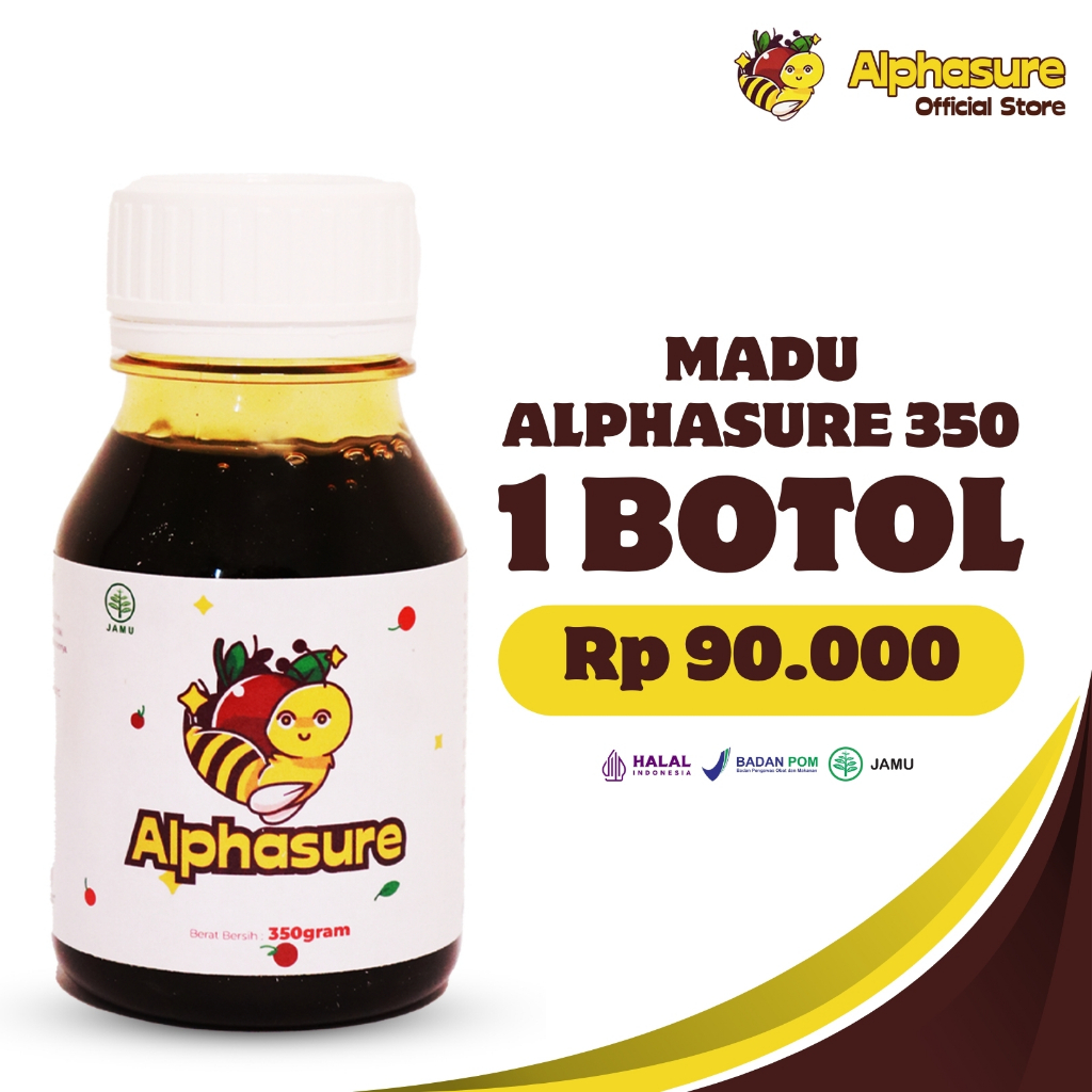 Jual Alphasure Madu Anak untuk Meningkatkan Nafsu Makan Vitamin Herbal ...