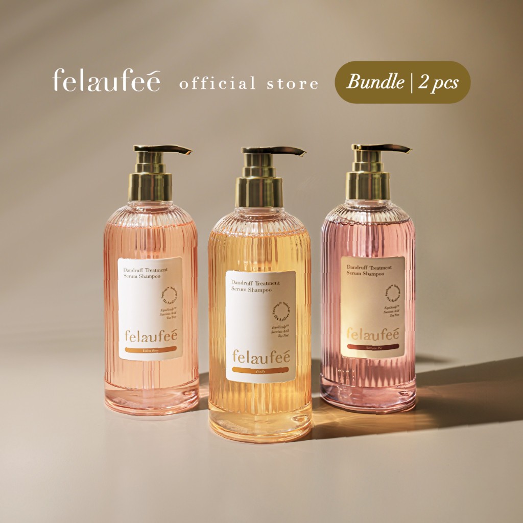 Jual FELAUFEE Shampoo Dandruff Treatment Serum Shampo Anti Ketombe ...