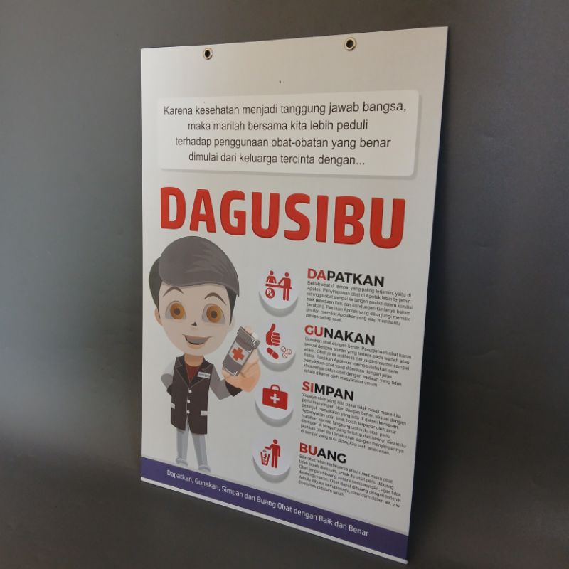 Jual Hard Poster Dagusibu - Hard Poster Penggunaan Obat yang Benar ...