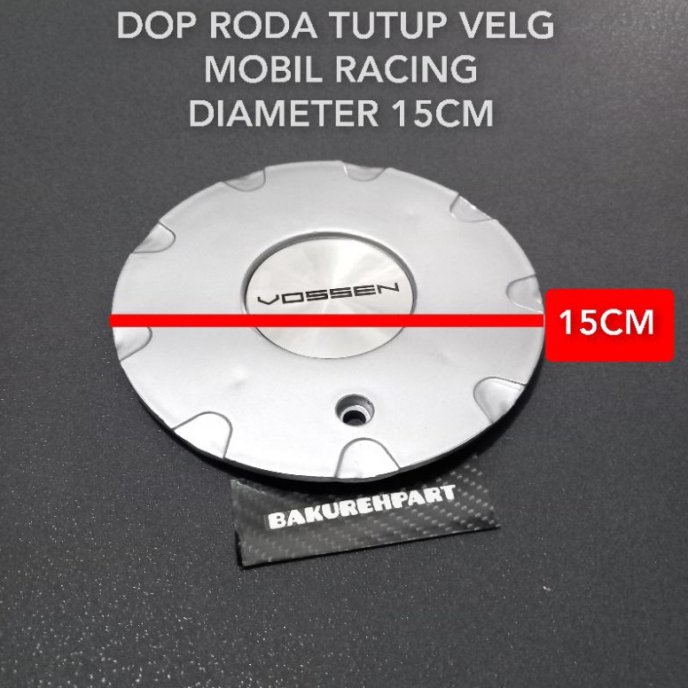 Jual Terbaik Dop roda tutup velg mobil racing Logo VOSSEN diameter 15cm ...
