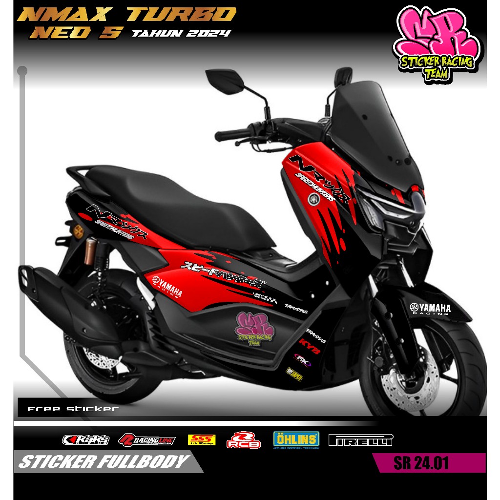 Jual Sticker Decal Nmax Neo Nmax Turbo 2024 Full Body Sticker Nmax Neo ...
