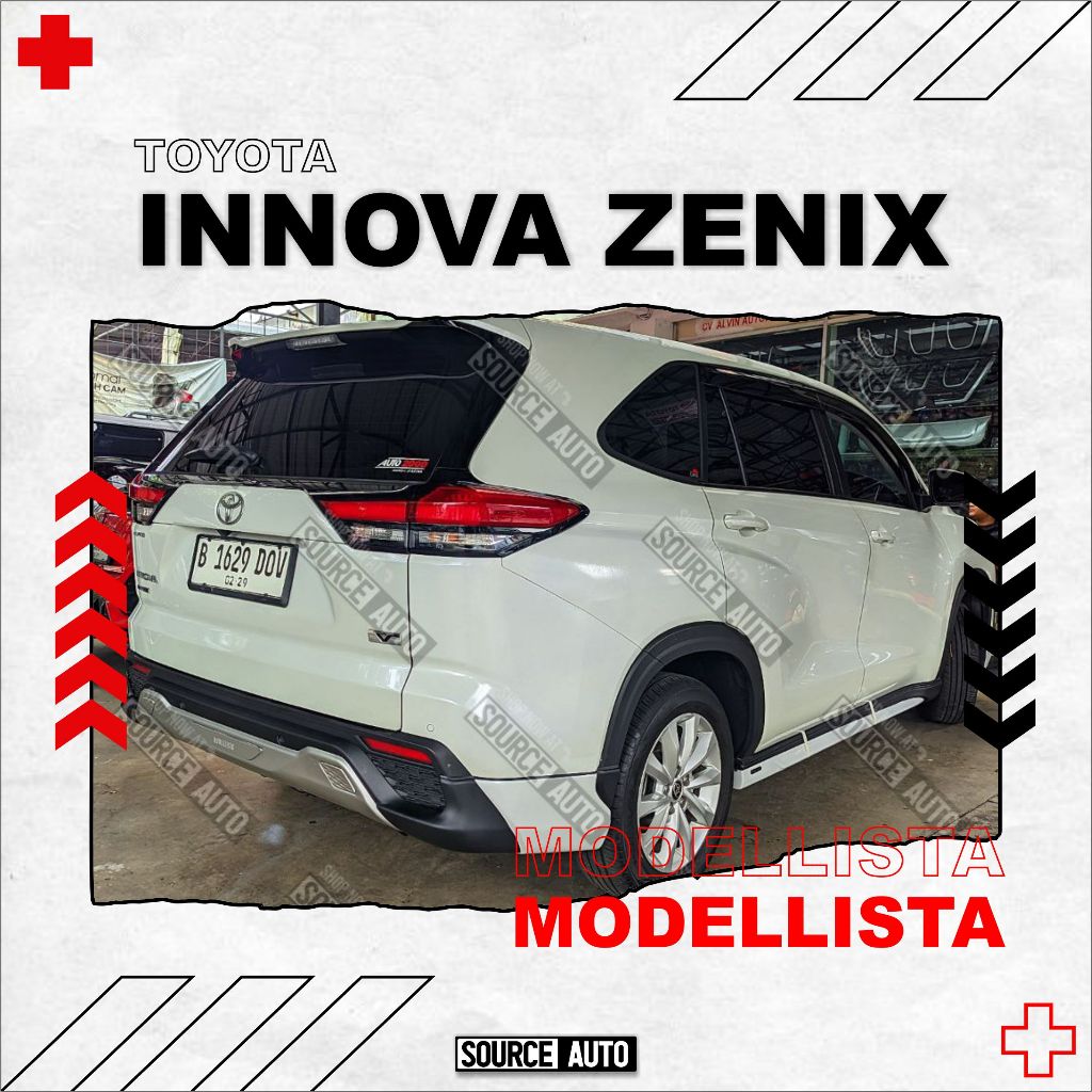 Jual BODY KIT MODELLISTA TOYOTA INNOVA ZENIX | Shopee Indonesia