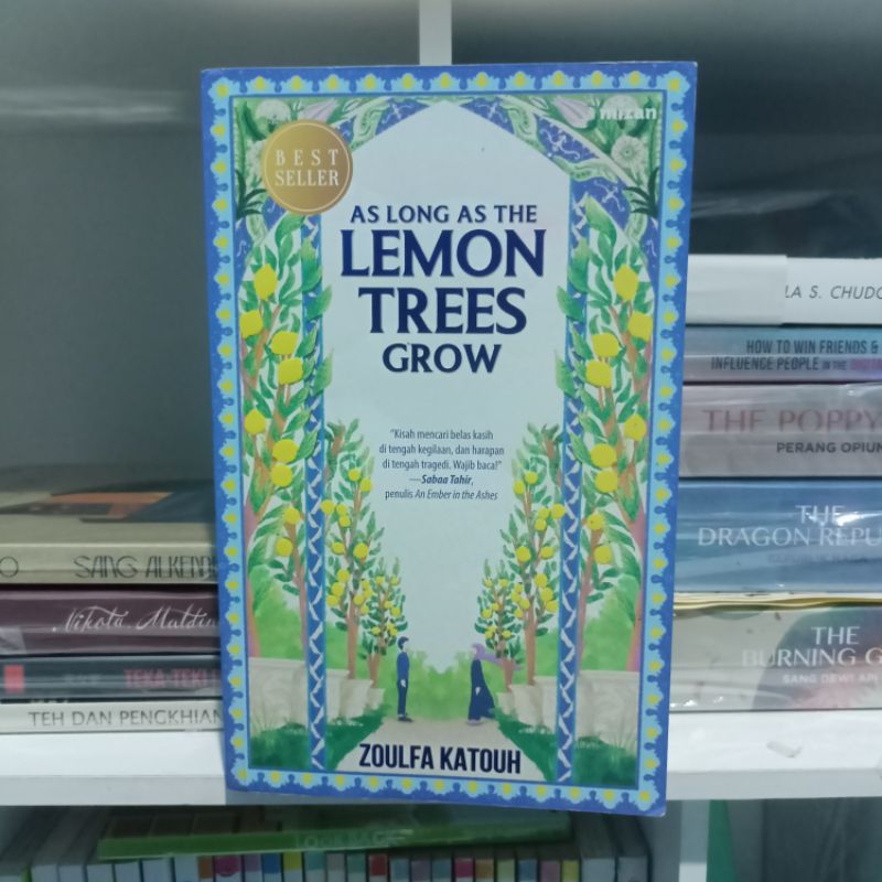 Jual Booked As Long As The Lemon Trees Grow Zoulfa Katouh Buku Novel Preloved Buku Novel