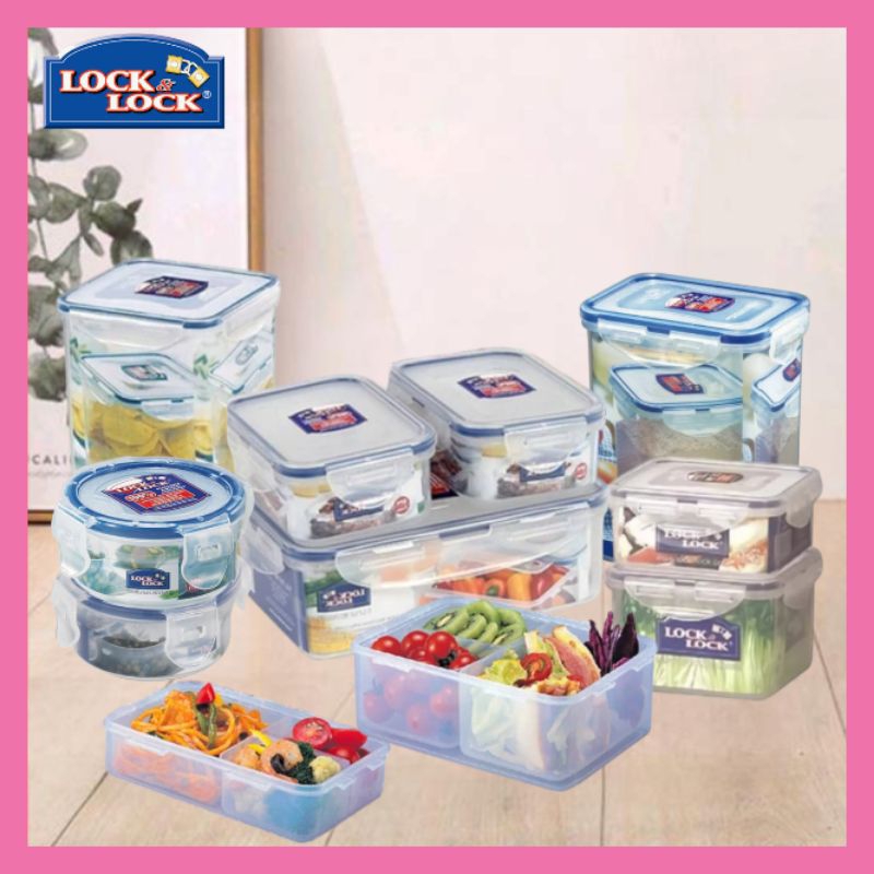 Jual Lock Lock Lunch Box Food Container BPA Free/Kotak Makan | Shopee ...