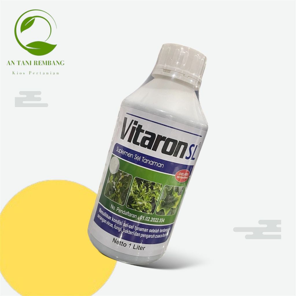 Jual VITARON SL 1 LITER ORIGINAL - Suplemen Sel Tanaman | Shopee Indonesia