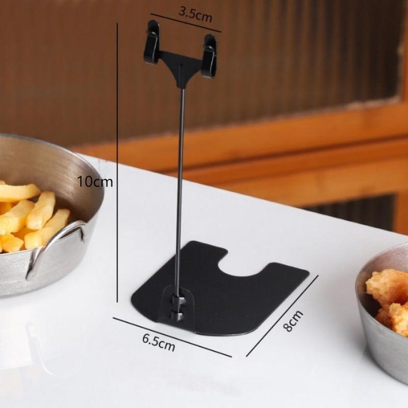 Jual 10cm Table Menu Stand Penjepit Harga Price Tag Menu Display Card ...