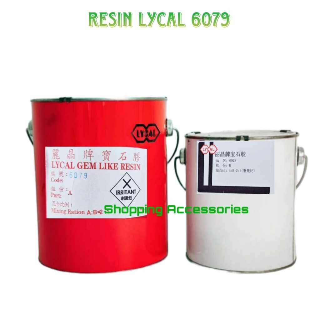 Jual Resin bening Lycal (Lentur) flexible dgn Katalis - Lycal 6079 - 6 ...