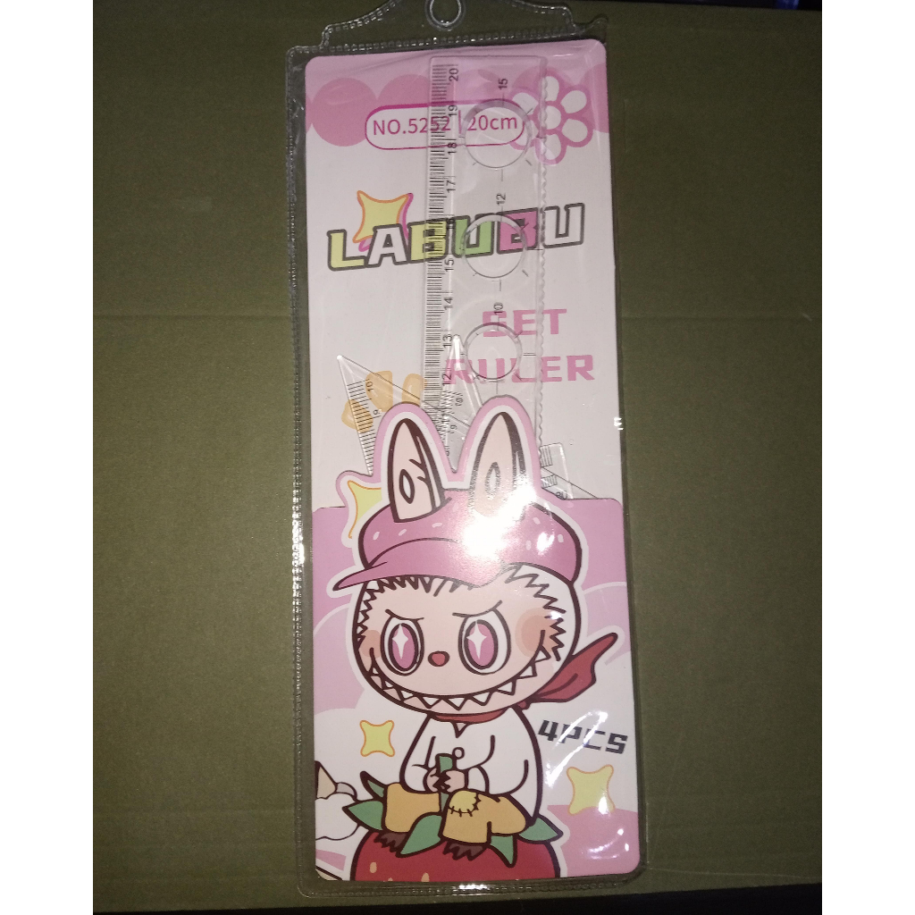 Jual PENGGARIS MATEMATIKA LABUBU (ZO-5252) + | Shopee Indonesia