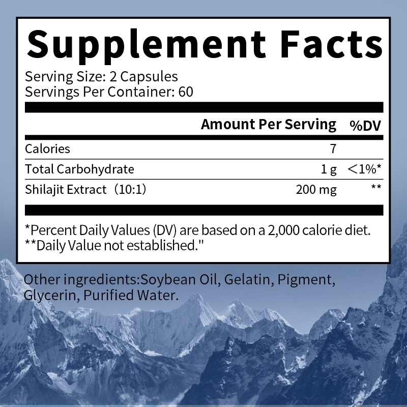 Jual Bunkka Shilajit Kapsul Suplemen Murni Dengan Zat Besi, Seng, dan ...