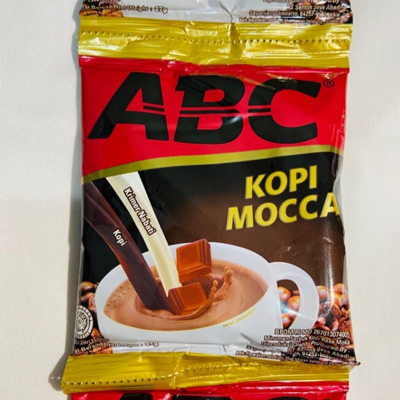 Jual 10 PCS - ABC KOPI MOCCA 1 RENCENG ( 10 PCS ) | Shopee Indonesia