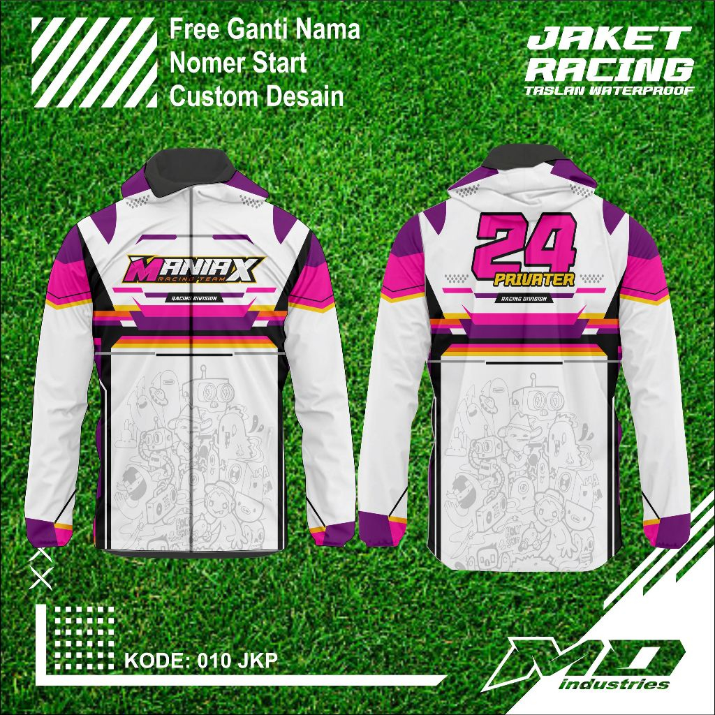 Jual JA2 Jaket Racing Custom Edit Nama & Nomor Jaket Racing Kekinian ...