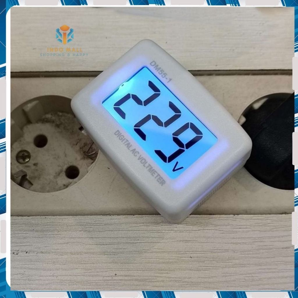 VOLTMETRO AMPEROMETRO DIGITALE AC 100-300V 50A LCD Volt Pannello - Foto 3