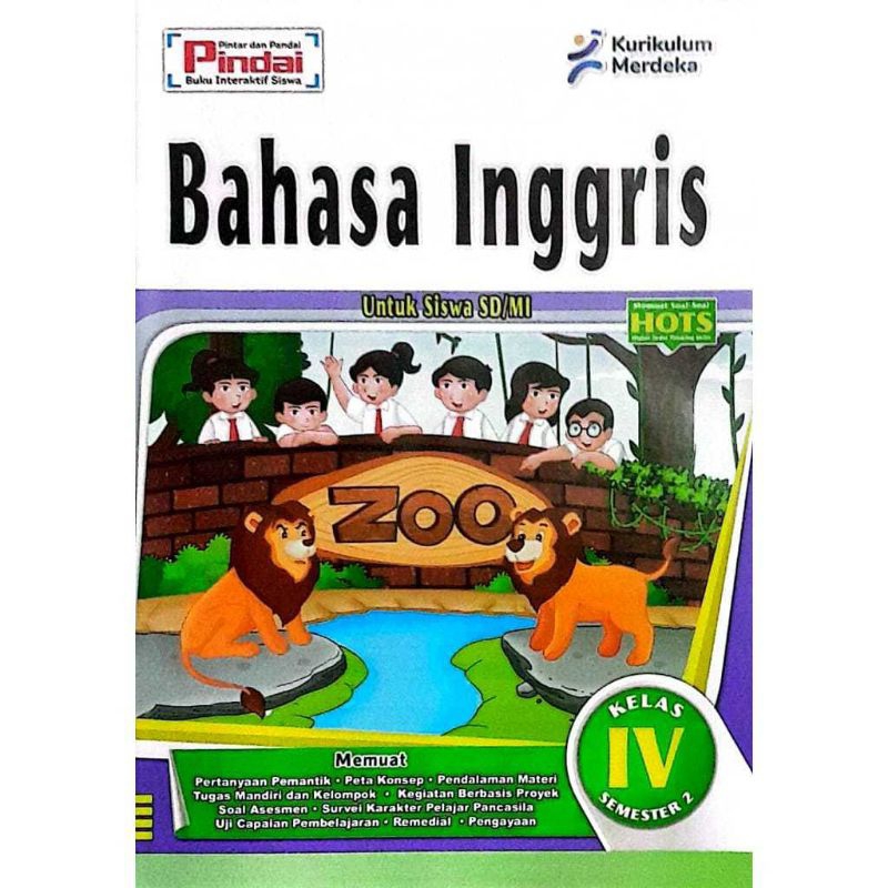 Jual LKS BAHASA INGGRIS PINDAI KELAS 1 2 3 4 5 6 SEMESTER 2 CETAKAN ...