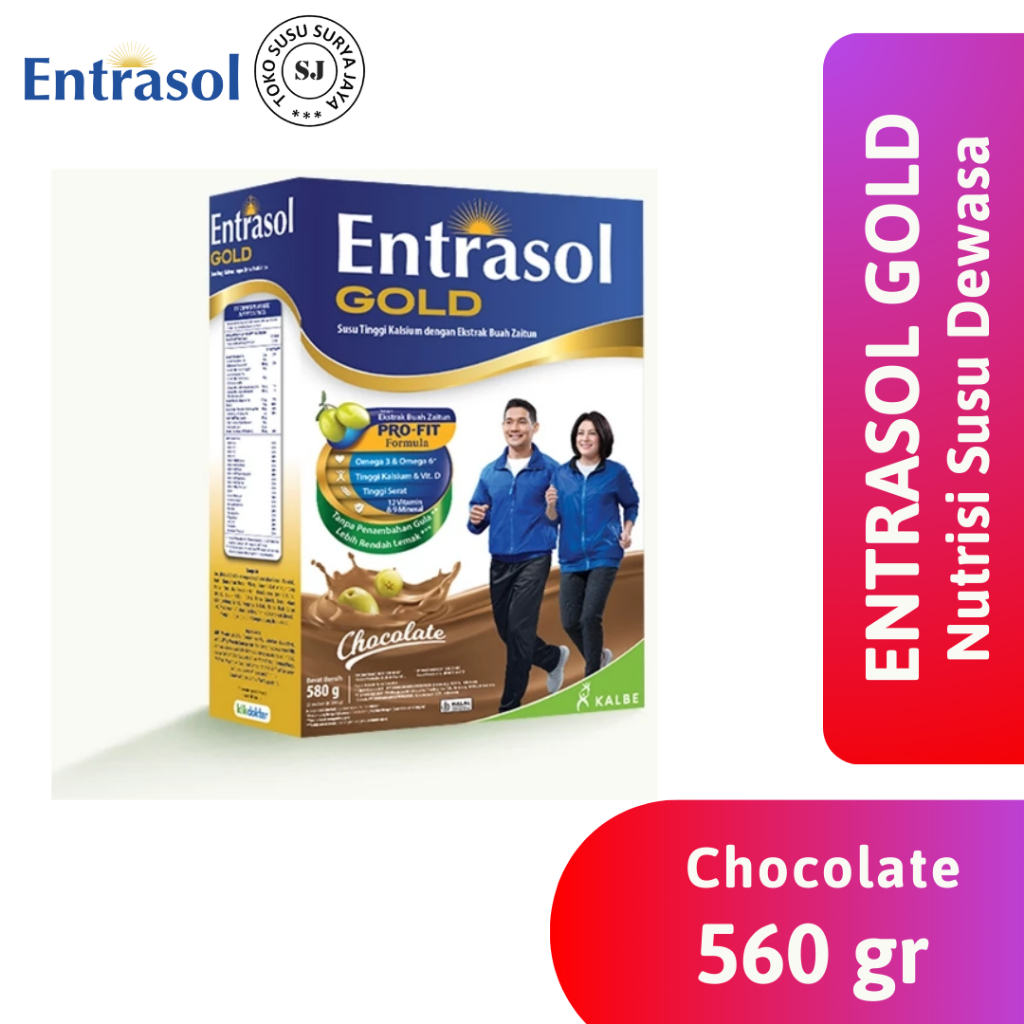 Jual Entrasol Gold Coklat 560 gr | Shopee Indonesia